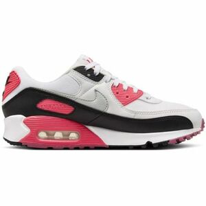 Női utcai cipők NIKE Air Max 90 white light silver aster pink black kép