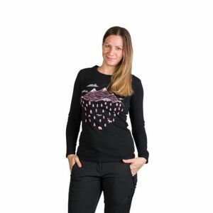Női túrázó hosszú ujjú póló NORTHFINDER DEANN 269black kép
