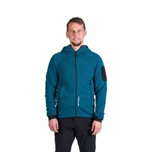 Férfi túrázó pulóver cipzárral NORTHFINDER GIOELE-630inkblueblack kép