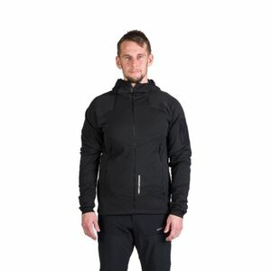 Férfi túrázó pulóver cipzárral NORTHFINDER GIOELE-411greyblack kép