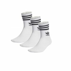 Zoknik ADIDAS ORIGINALS 3 PACK-CREW SOCK-WHITE kép