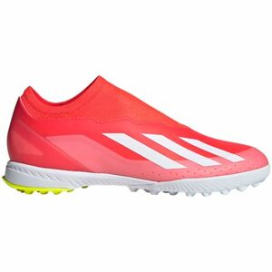 Férfi focicipők turf ADIDAS X Crazyfast League LL M TF solar red white solar yellow kép