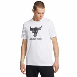 Férfi rövid ujjú póló UNDER ARMOUR PROJECT ROCK UA Brahma Bull SS-WHT kép