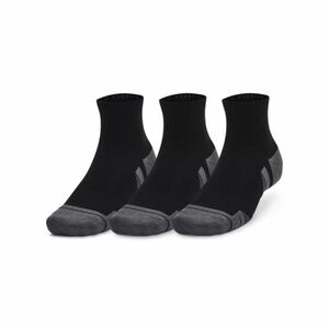 Zoknik UNDER ARMOUR 3 PACK-UA Performance Cotton Qtr-BLK kép