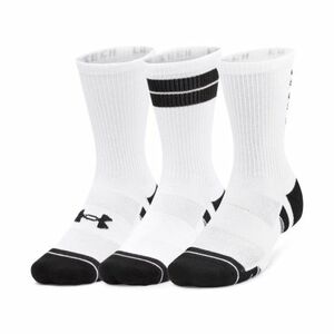 Zoknik UNDER ARMOUR 3 PACK-UA Perf Tech Nov Crew-WHT kép