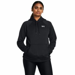 Női melegített kapucnis pulóver UNDER ARMOUR UA Armour Fleece Hoodie-BLK kép