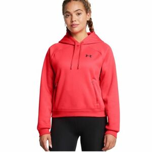 Női melegített kapucnis pulóver UNDER ARMOUR UA Armour Flc Pro Hdy-RED kép