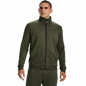 Férfi zipzáras pulóver UNDER ARMOUR SPORTSTYLE TRICOT JACKET-GRN kép