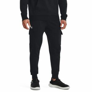 Férfi bélelt melegítőnadrágok UNDER ARMOUR UA Rival Fleece Cargo Jogger-BLK kép