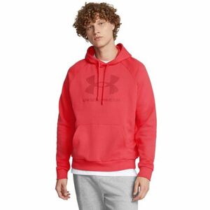 Férfi melegített kapucnis pulóver UNDER ARMOUR UA Rival Fleece Logo HD-RED I kép