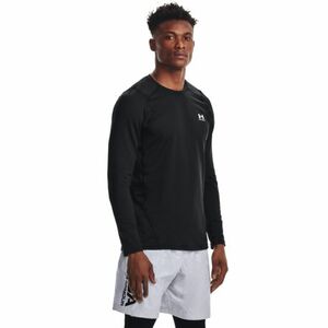 Férfi hosszú ujjú kompressziós póló UNDER ARMOUR UA CG Armour Fitted Crew-BLK kép
