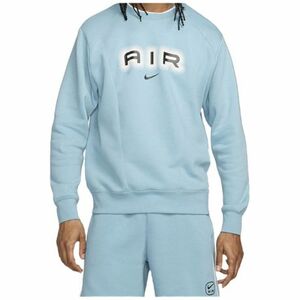 Férfi bélelt kapucnis pulóver NIKE M NSW SW AIR CREW FLC BB-464 DENIM TURQ BLACK kép