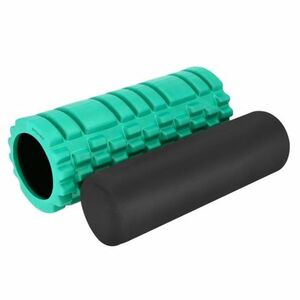 Masszázsgörgő SPOKEY MIXROLL 2v1 33 cm, green kép
