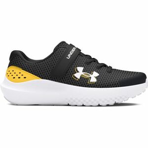 Fiú sportcipők (edzőcipők) UNDER ARMOUR UA BPS Surge 4 black taxi white kép