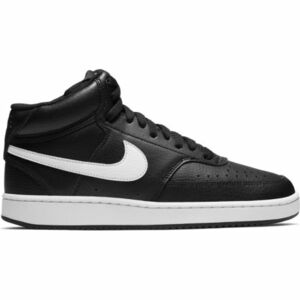 Női szabadidőcipők NIKE Wmns Court Vision Mid black white kép