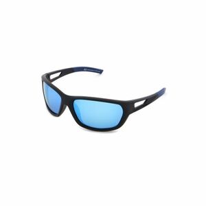 Polarizált napszemüvegek H.I.S. POLARIZED HPS27102-1, black, smoke with blue mirror POL, 65-17-134 kép