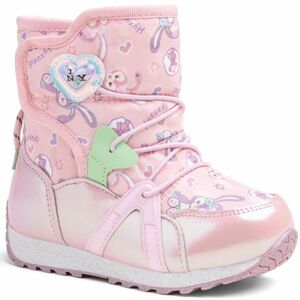 Lány téli magas csizmák WOJTYLKO Halwell pink kép