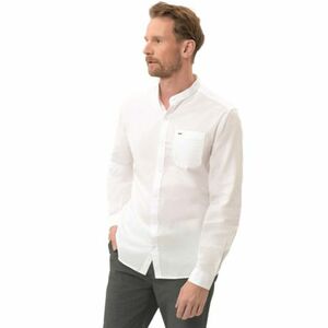 Férfi hosszú ujjú ing VOLCANO LANGE 100-WHITE kép