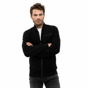 Férfi zipzáras pulóver VOLCANO ARSEN-700-BLACK kép