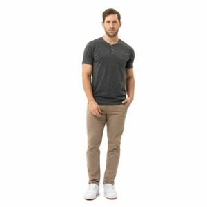 Férfi rövid ujjú póló VOLCANO WARREN-701-GRAPHITE kép