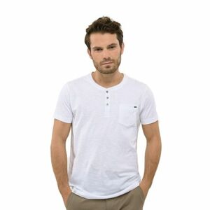 Férfi rövid ujjú póló VOLCANO HUBRIS-100-WHITE kép