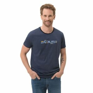 Férfi rövid ujjú póló VOLCANO ENDE-600-NAVY kép