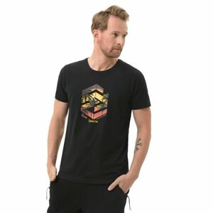 Férfi rövid ujjú póló VOLCANO SUNSET-700-BLACK kép