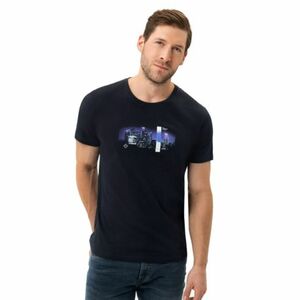 Férfi rövid ujjú póló VOLCANO CALL-600-NAVY kép