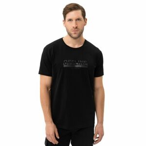 Férfi rövid ujjú póló VOLCANO OFTEN-700-BLACK kép