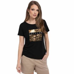 Női rövid ujjú póló VOLCANO QUEEN-700-BLACK kép