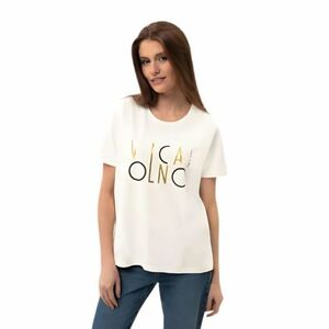 Női rövid ujjú póló VOLCANO MADAME-101-CREAM kép