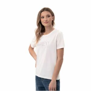 Női rövid ujjú póló VOLCANO MOMENTS-100-WHITE kép