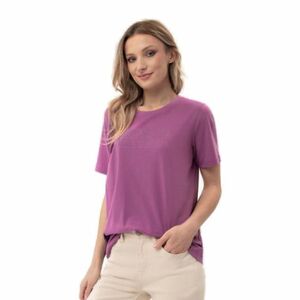 Női rövid ujjú póló VOLCANO MORE-402-VIOLET kép