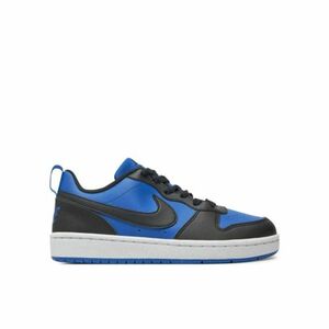 Fiú szabadidőcipők NIKE Court Borough Low Recraft GS game royal black white kép