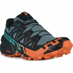 Férfi futó trail cipők SALOMON Speedcross 6 GTX M north atlantic black cherry tomato kép
