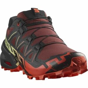 Férfi futó trail cipők SALOMON Speedcross 6 M rum raisin cherry tomato cognac kép