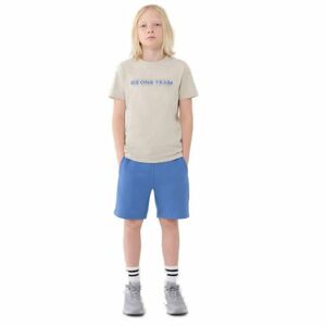 Fiú melegítőnadrág rövidnadrág 4F JUNIOR SHORTS CAS M600-34S-LIGHT BLUE kép
