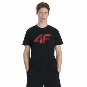 Férfi rövid ujjú póló 4F TSHIRT M2257-020S-DEEP BLACK kép