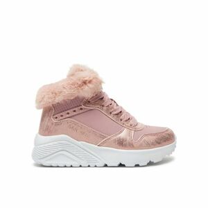 Lány téli bokacsizmák SKECHERS Uno Lite Comfurt Collar mauve kép