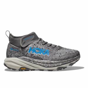 Férfi futó trail cipők HOKA Speedgoat 6 Mid GTX satellite grey stardust kép