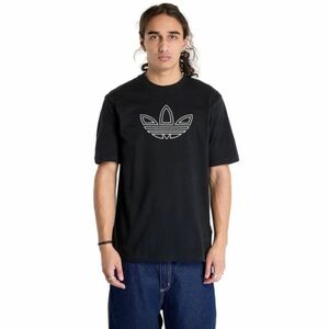 Férfi rövid ujjú póló ADIDAS Outline tee-Black kép