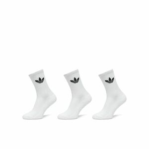 Zoknik ADIDAS ORIGINALS 3 PACK-CusTre Crw Sck WHITE BLACK kép