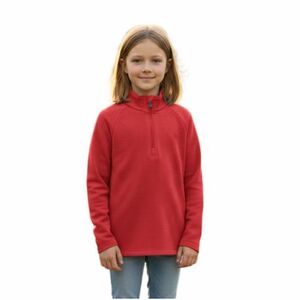 Lány síelés pulóver 1 2 cipzárral COLOR KIDS Fleece Pulli - Stretch-5380-Diva Pink kép
