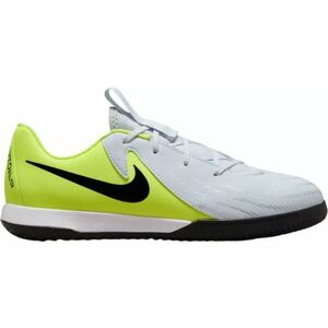 Fiú futballcipők terem NIKE Phantom GX 2 Academy Jr IC metallic silver volt black kép