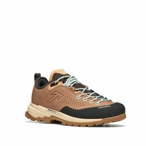 Női alacsony túrázó teljes bőr cipő TECNICA Sulfur NBK Ws, dark pink light blue kép