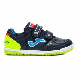 Fiú futballcipők terem JOMA Top Flex 2533 K IC navy blue green kép