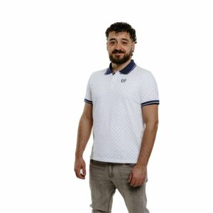 Férfi pólóing rövid ujjú AUTHORITY P-TRIANGLE white kép