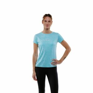Női rövid ujjú túrázó póló EVERETT TecaShirt W blue melange kép
