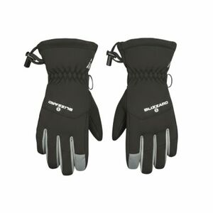 Junior síkes kesztyűk BLIZZARD Spark junior ski gloves, black kép