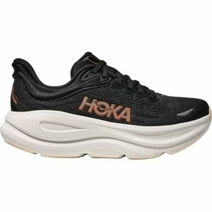 Női futócipők HOKA Bondi 9 black rose gold kép